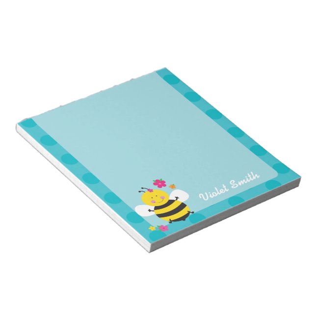 Bloco De Notas Notepads Personalizados de Bebê Bestial (Inclinado)