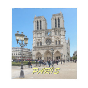 Bloco De Notas Notre Dame PARIS