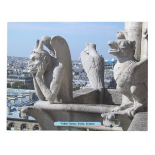 Bloco De Notas Notre Dame, Paris, France