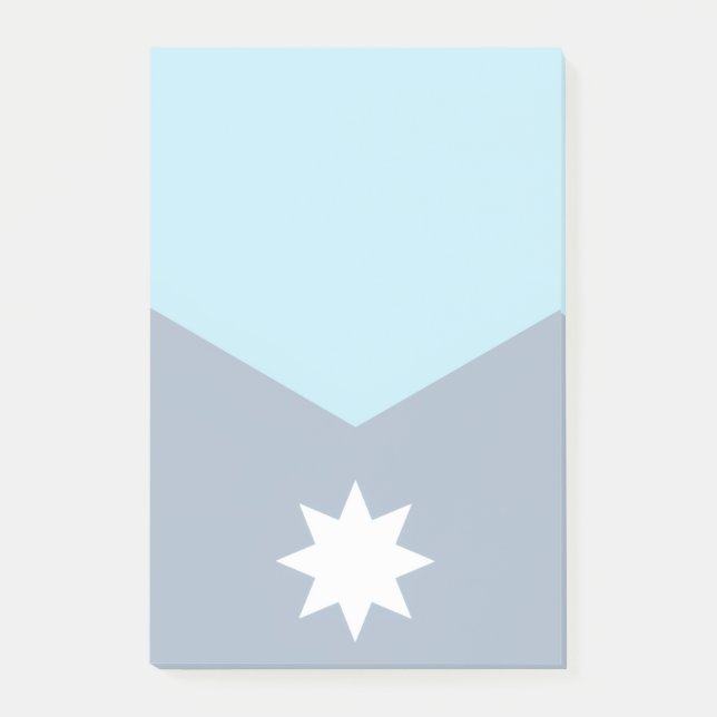 Bloco De Notas nova bandeira de Minnesota (Frente)