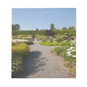 Bloco De Notas Novo Brunswick, Canadá. Kingsbrae Garden em St.
