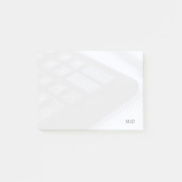 Bloco De Notas Número e chaves de sinalização