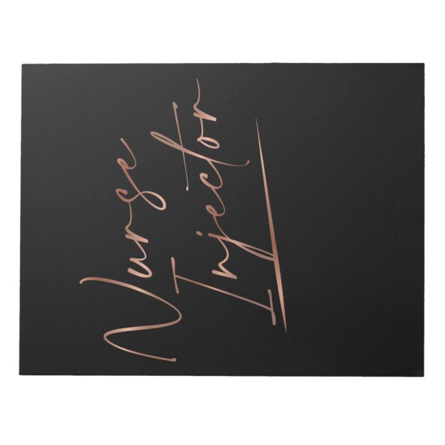 Bloco De Notas Nur Estético de Graduação de Enfermeiro (Frente)