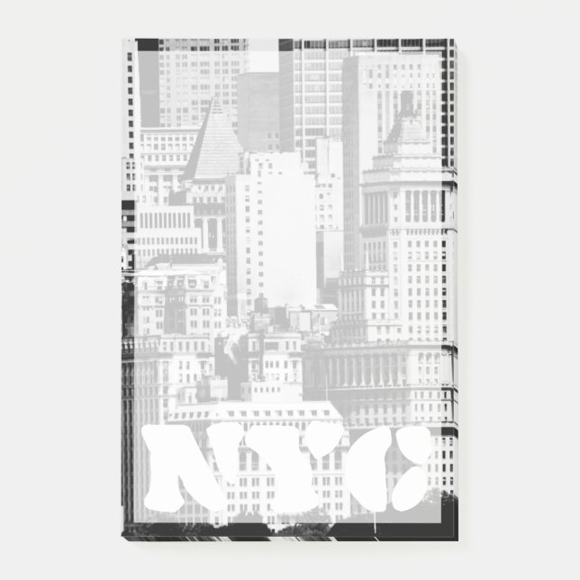 Bloco De Notas NYC Skyline IX (Frente)