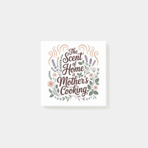 Bloco De Notas O Aroma De Casa É A Cozinha Da Mãe