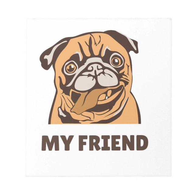 Bloco De Notas O Cão é Meu Amigo (Frente)