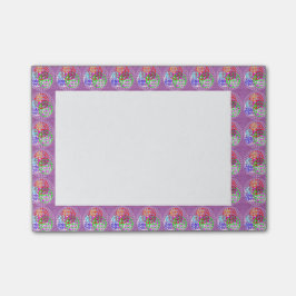 Bloco De Notas O Cargo-it® nota 4" x 6" arte pelo joshi de NOVINO
