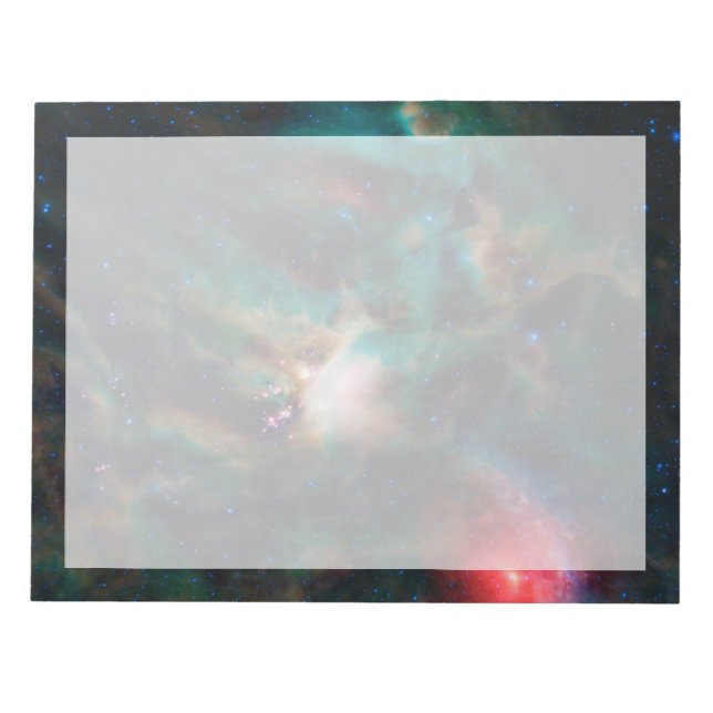 Bloco De Notas O Complexo de Nuvem Rho Ophiuchi. (Frente)