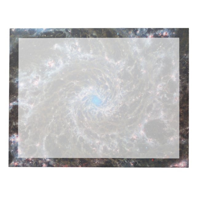 Bloco De Notas O Coração Do Messier 74 (Frente)