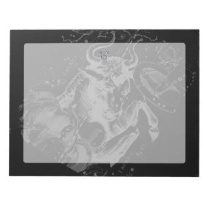 Bloco De Notas O cromo gosta do sinal do Taurus em Hevelius