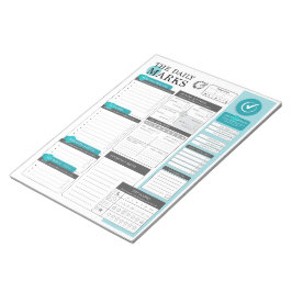 Bloco De Notas O Daily Marks - Planejamento Diário em Detalhe