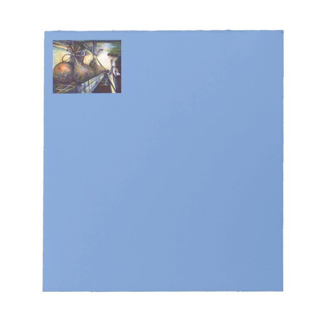 Bloco De Notas O destino da vida ferida (Frente)