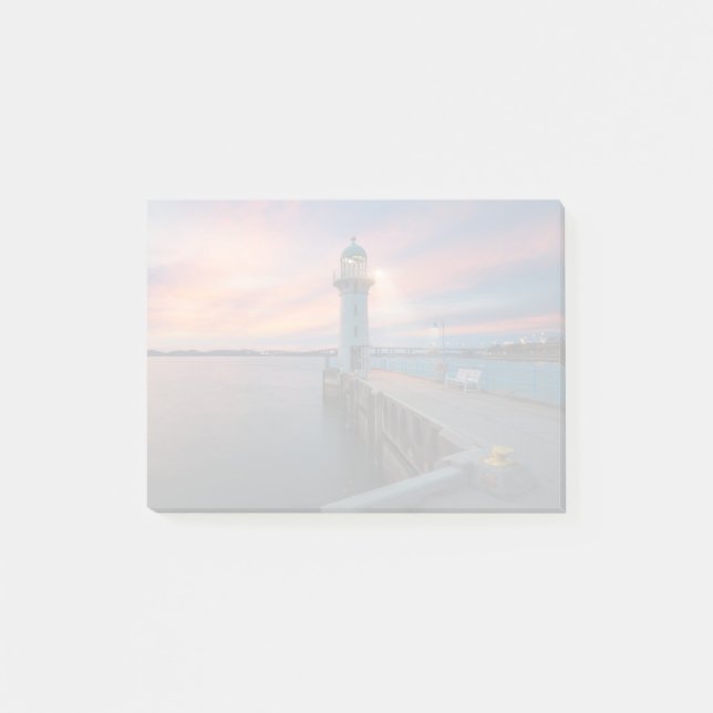 Bloco De Notas O farol Raffles o porto de |, Singapore (Frente)