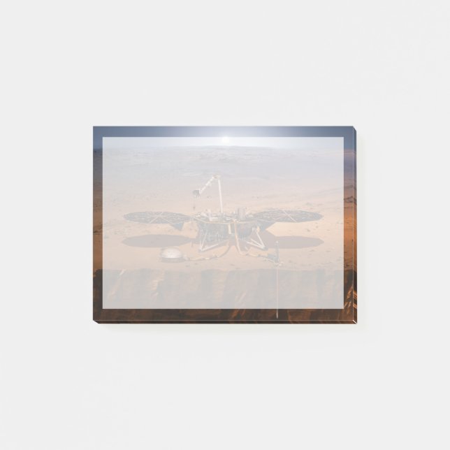Bloco De Notas O Insight Lander (Frente)