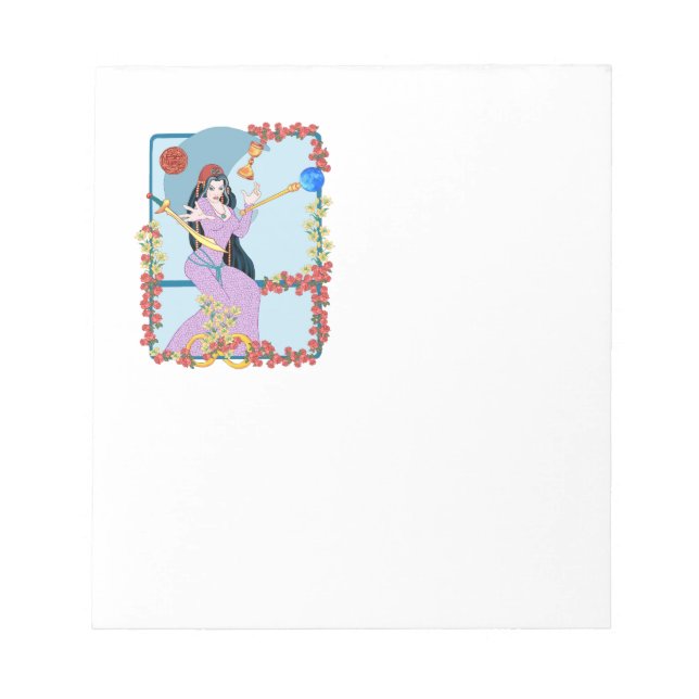 Bloco De Notas O mágico Tarot (Frente)