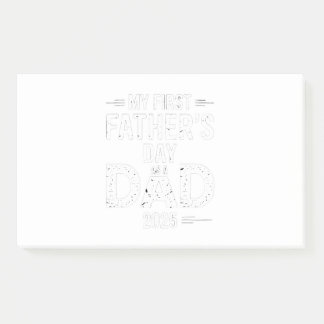 Bloco De Notas O Meu Primeiro Dia de os pais Como Pai 2025