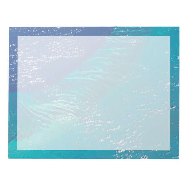 Bloco De Notas O Oceano Atlântico Ao Largo Da Costa Das Baamas (Frente)