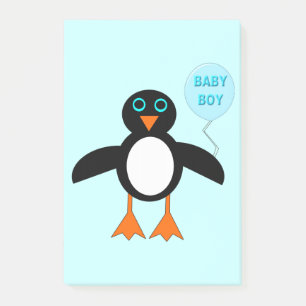 Bloco De Notas O Pinguim Azul-Bonito Posta as notas do Pad