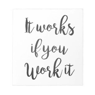 Bloco De Notas O presente das citações da recuperação da etap