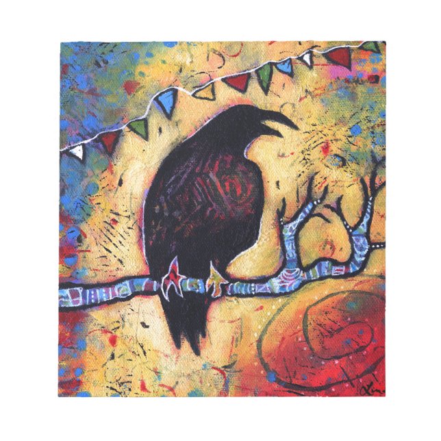 Bloco De Notas O presente do Raven (Frente)