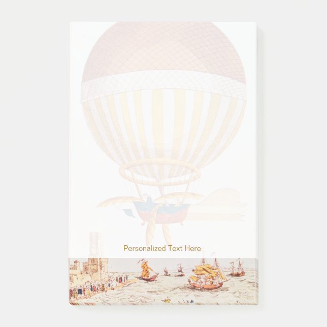 Bloco De Notas O primeiro canal atravessando (Frente)