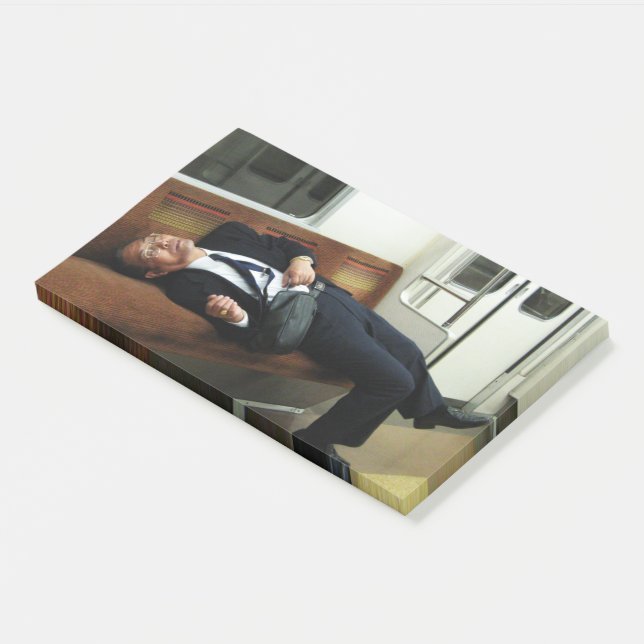 Bloco De Notas O Salaryman Cansado (Inclinado)