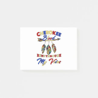 Bloco De Notas O Sangue Cherokee Corre Através Do Meu Presente De