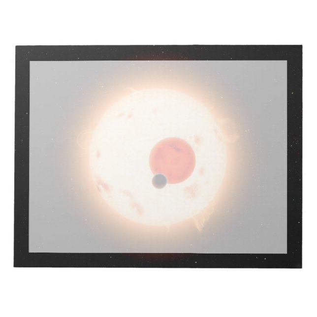 Bloco De Notas O Sistema Kepler-16. (Frente)