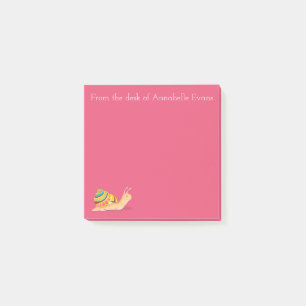 Bloco De Notas O snail mail personaliza