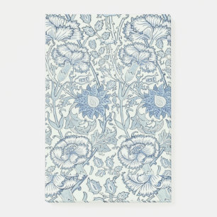 Bloco De Notas O teste padrão floral bonito de William Morris,