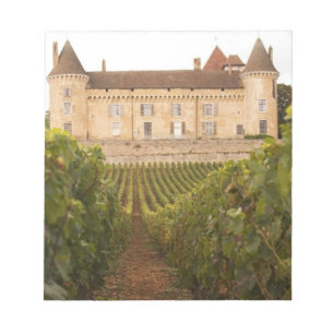 Bloco De Notas O velho castelo medieval Chateau de Rully na Cote