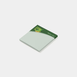 Bloco De Notas O verde está QUENTE