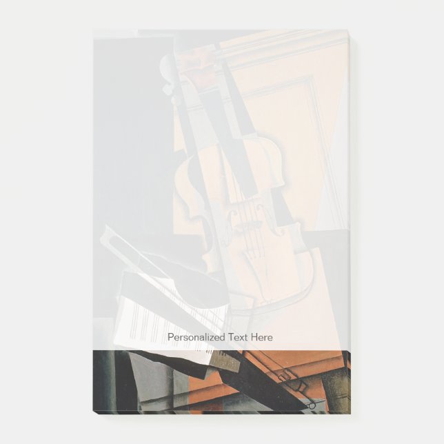 Bloco De Notas O Violino, 1916 (Frente)