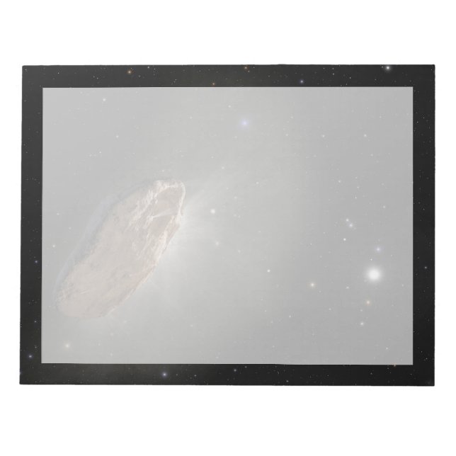 Bloco De Notas O Wayward Interstellar Object Oumuamua. (Frente)