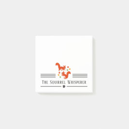 Bloco De Notas O Whisperer de Esquilo