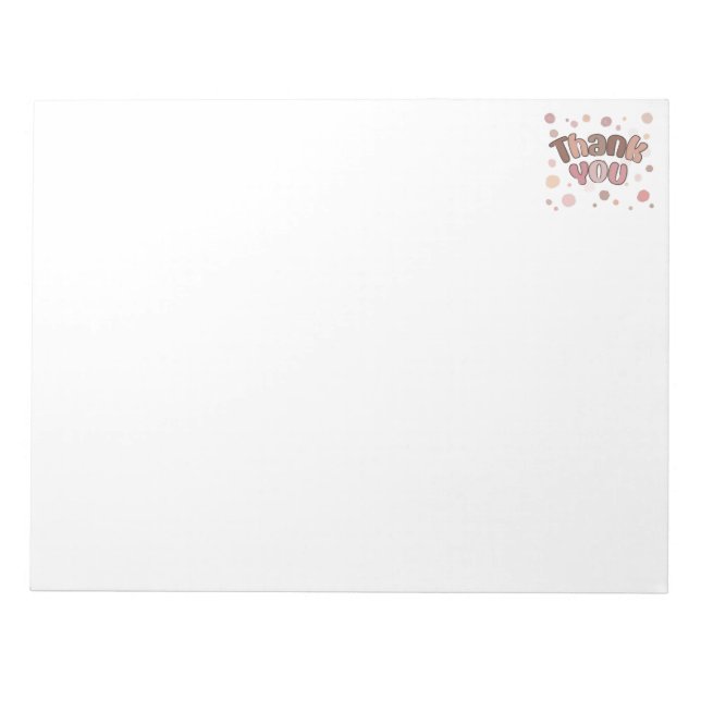 Bloco De Notas Obrigado (Frente)