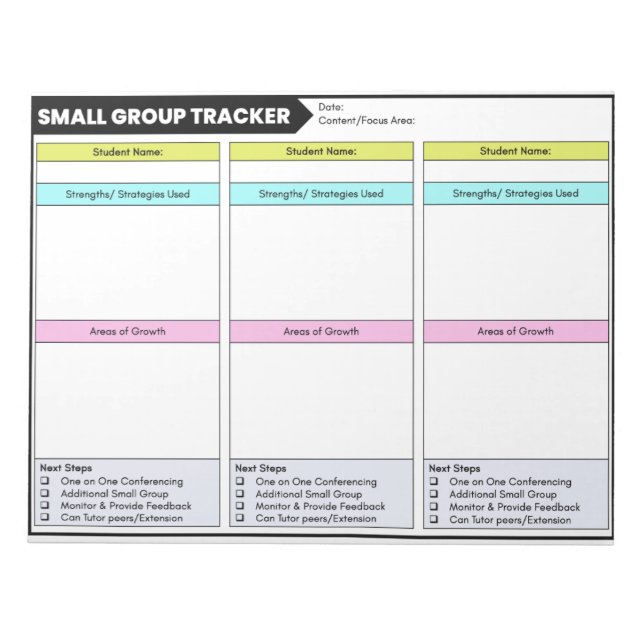 Bloco De Notas Observações do Estudante do Controlador de Dados d (Frente)