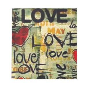 Bloco De Notas Obtenha pouco grafite do amor