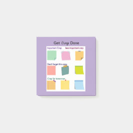 Bloco De Notas Obter Notas Coloridas Coloridas