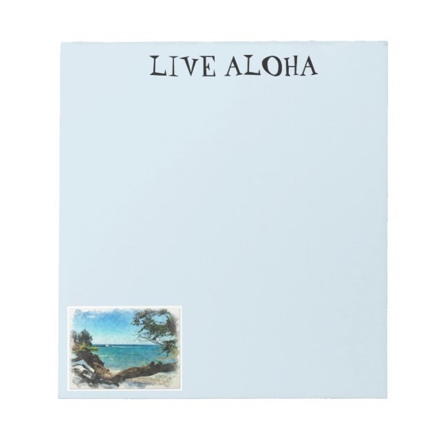 Bloco De Notas Oceano Azul (Frente)