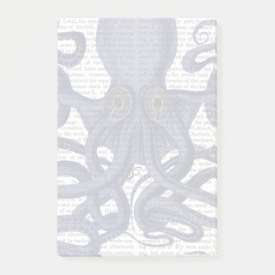 Bloco De Notas Octopus para Cima - Fechar