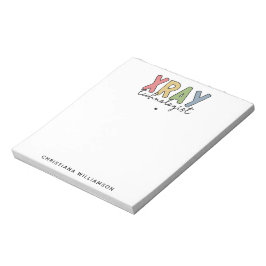 Bloco De Notas Ofertas técnicas de raios-X personalizadas do Xray