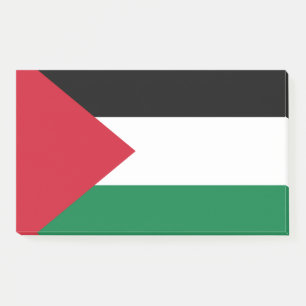 Bloco De Notas oficialmente o Estado da Palestina bandeira do paí