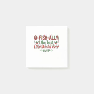 Bloco De Notas Ofishally O Melhor Natal De Todos Os Pescadores