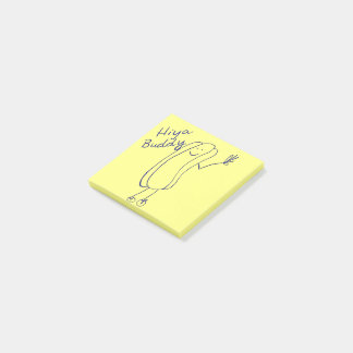 Bloco De Notas Olá Amigo Notas Post-It