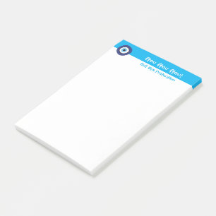 Bloco De Notas Olho Mau grego