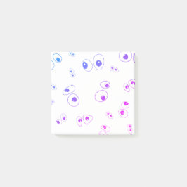 Bloco De Notas Olhos arregalados desenho simples bobo e divertido