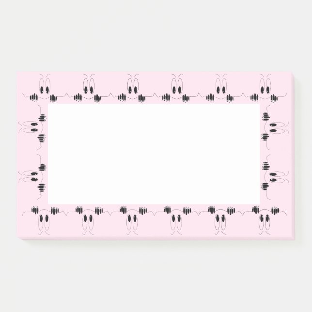 Bloco De Notas Olhos curiosos (Frente)