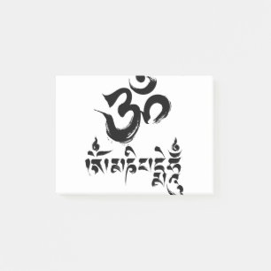 Bloco De Notas Om Mani Padme Hum Mantra