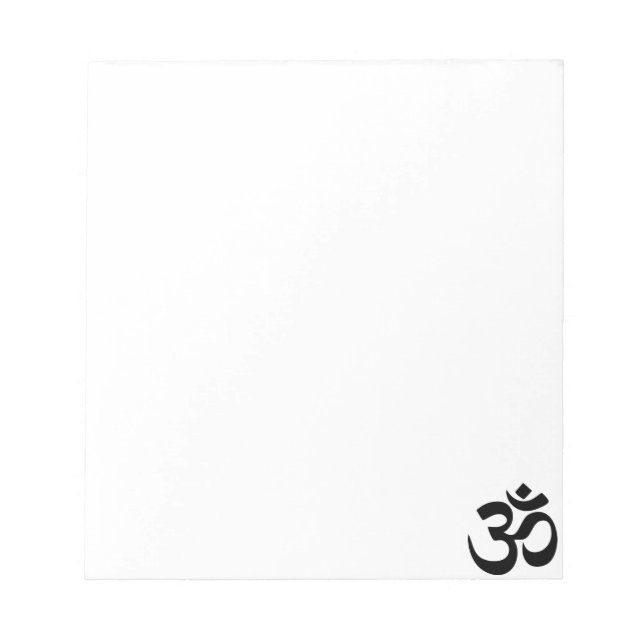 Bloco De Notas Om Yoga (Frente)